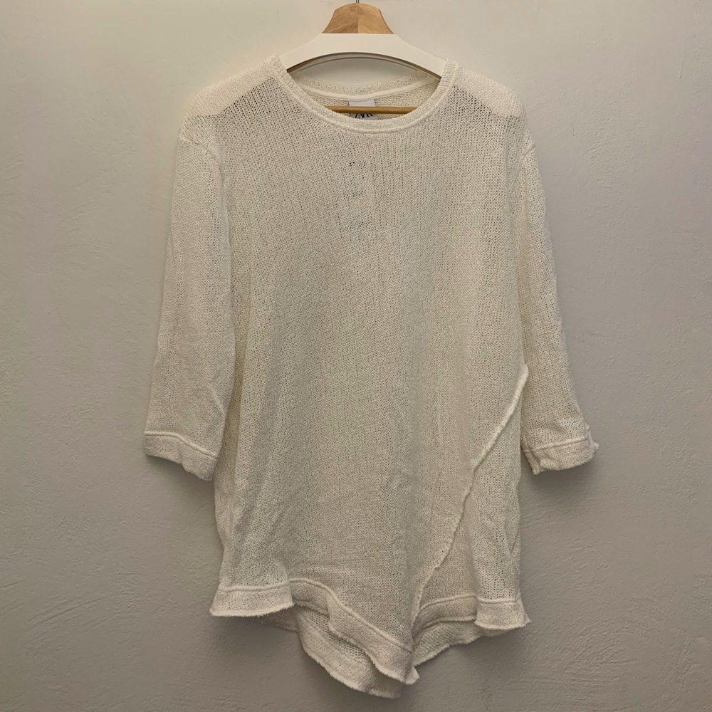 NWT Zara Man Structured Sweater